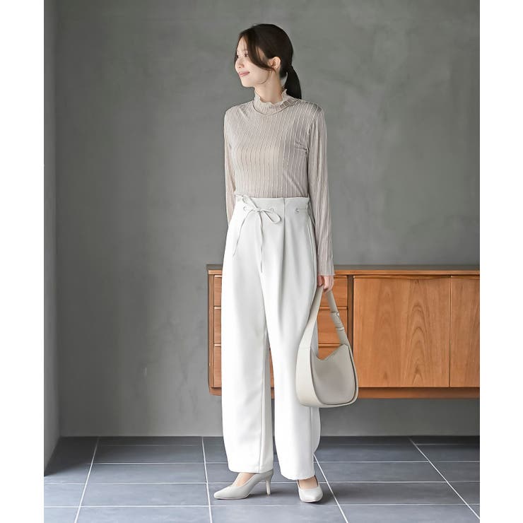 シアーストライプハイネックカットソー | rps | 詳細画像11 