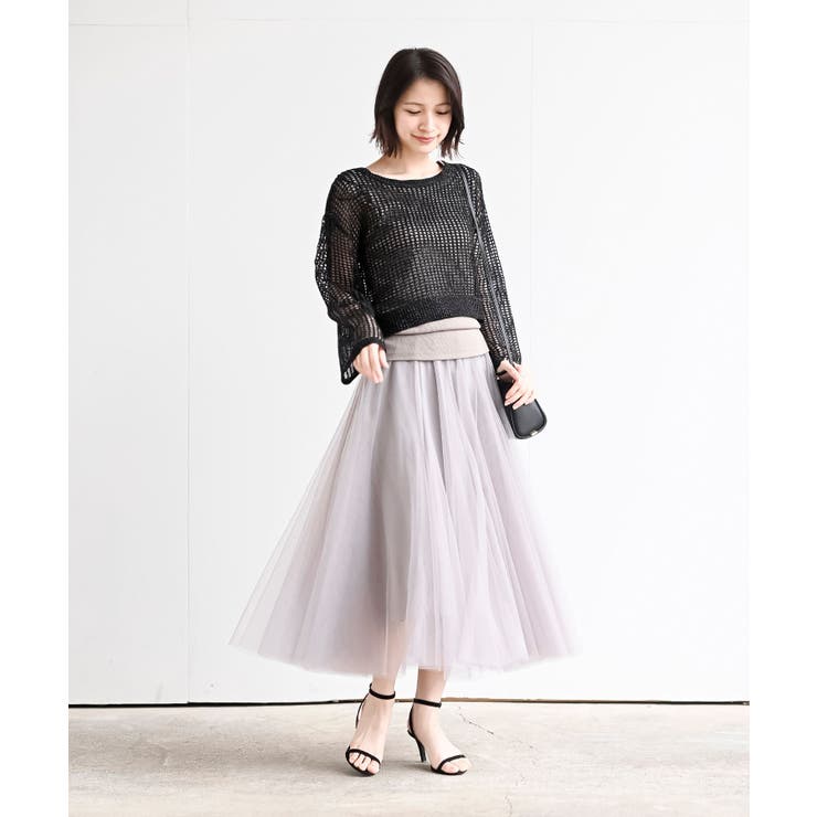 ラメメッシュニットプルオーバー | rps | 詳細画像10 