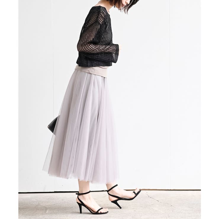 ラメメッシュニットプルオーバー | rps | 詳細画像13 