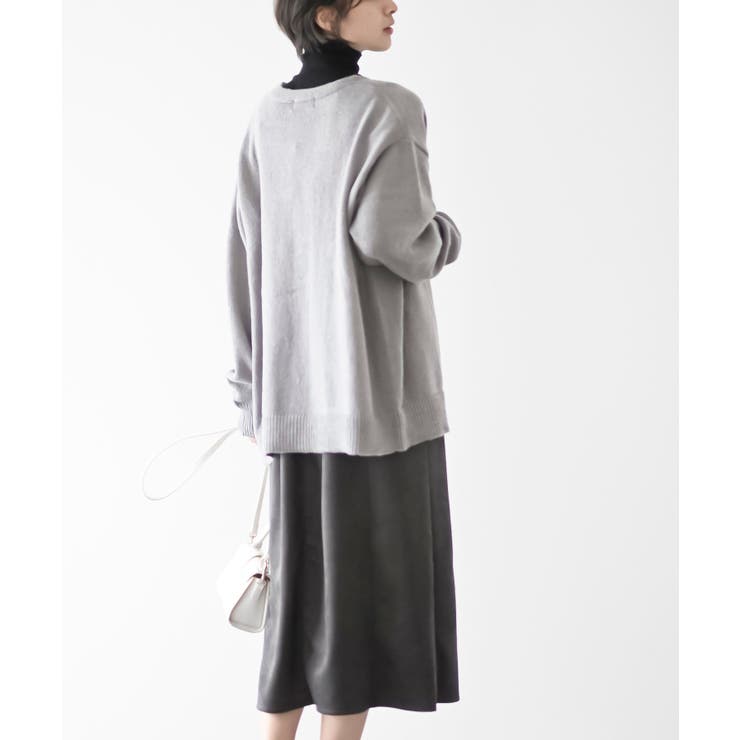 ビッグシルエットカラーニットカーディガン | rps | 詳細画像13 