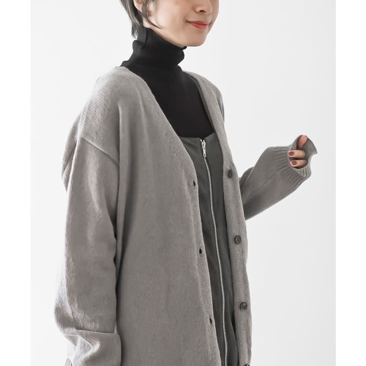 ビッグシルエットカラーニットカーディガン | rps | 詳細画像15 