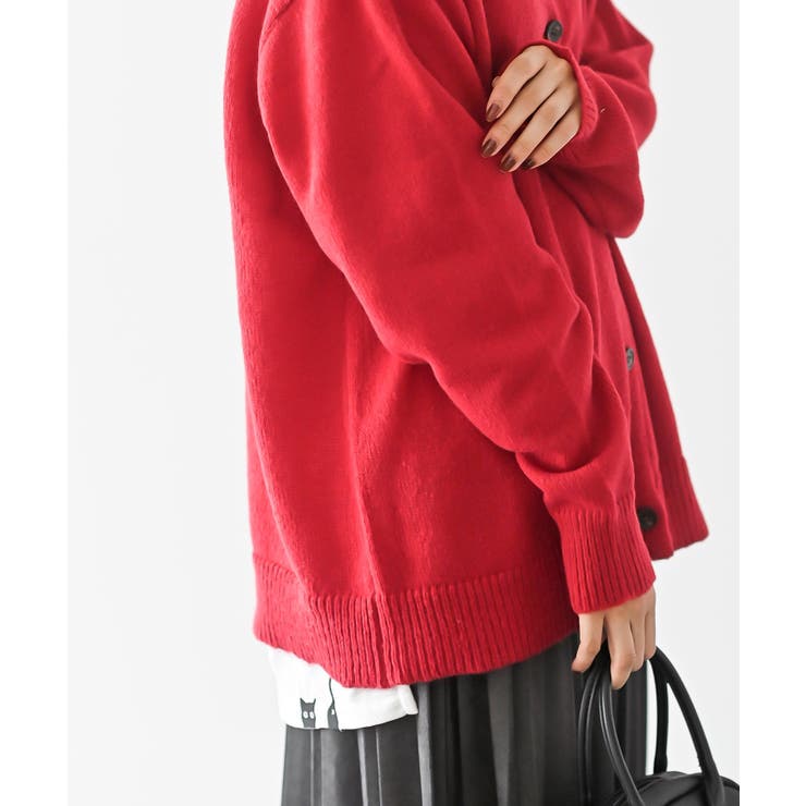 ビッグシルエットカラーニットカーディガン | rps | 詳細画像42 