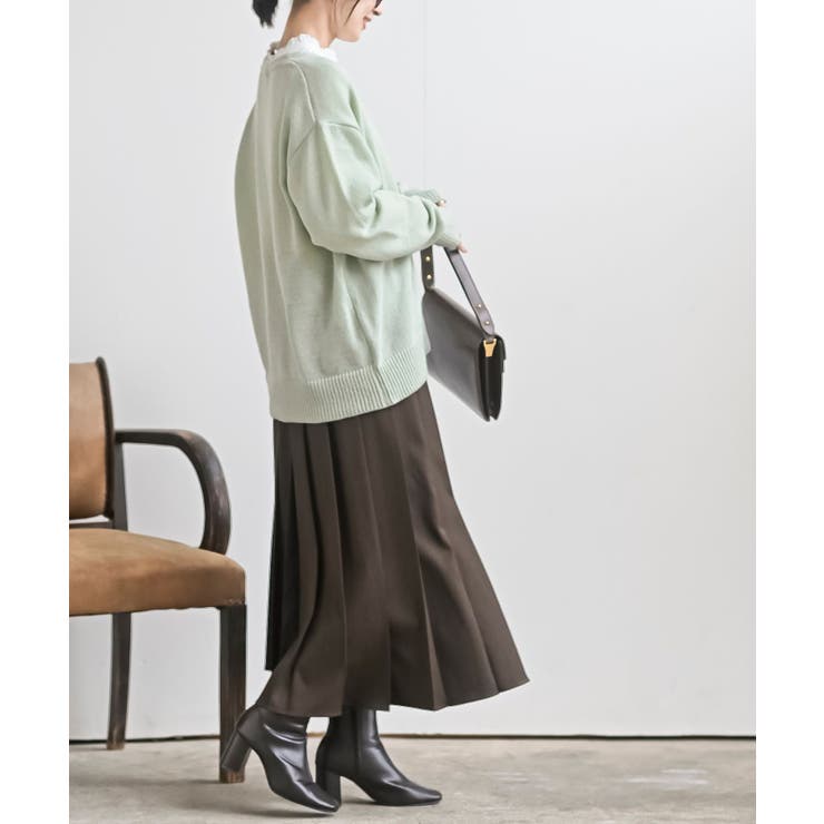 ビッグシルエットカラーニットカーディガン | rps | 詳細画像5 