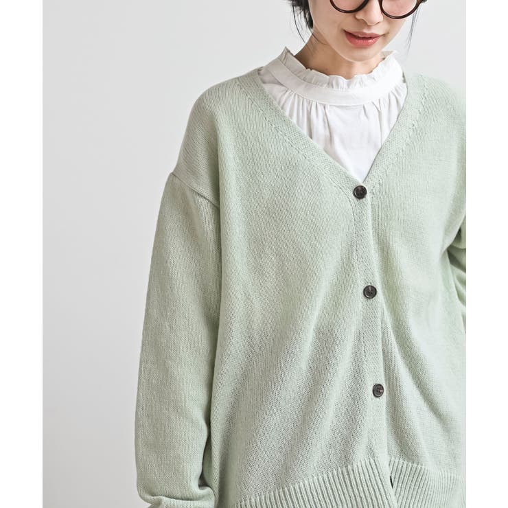 ビッグシルエットカラーニットカーディガン | rps | 詳細画像6 