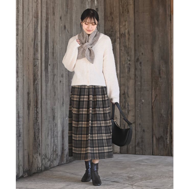 モールフェザークルーネックカーディガン | rps | 詳細画像10 