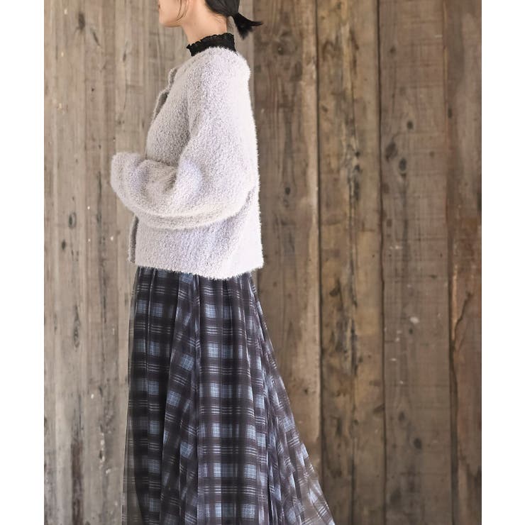 モールフェザークルーネックカーディガン | rps | 詳細画像13 