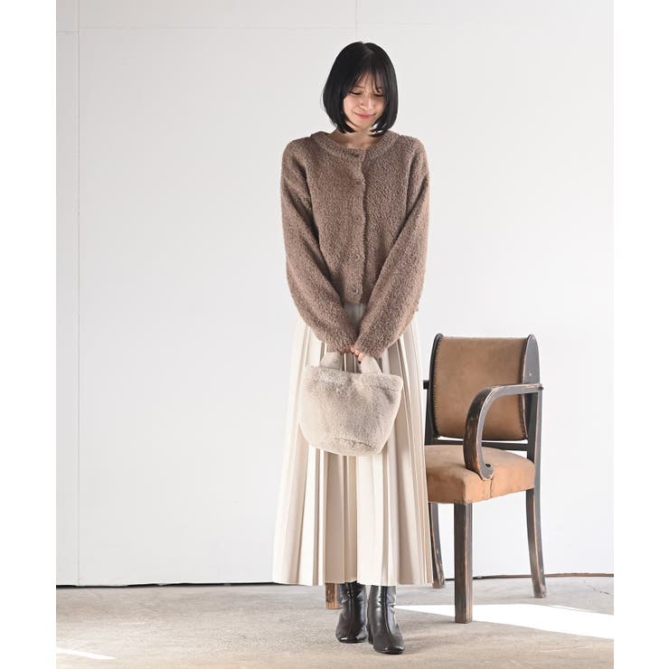 モールフェザークルーネックカーディガン | rps | 詳細画像20 