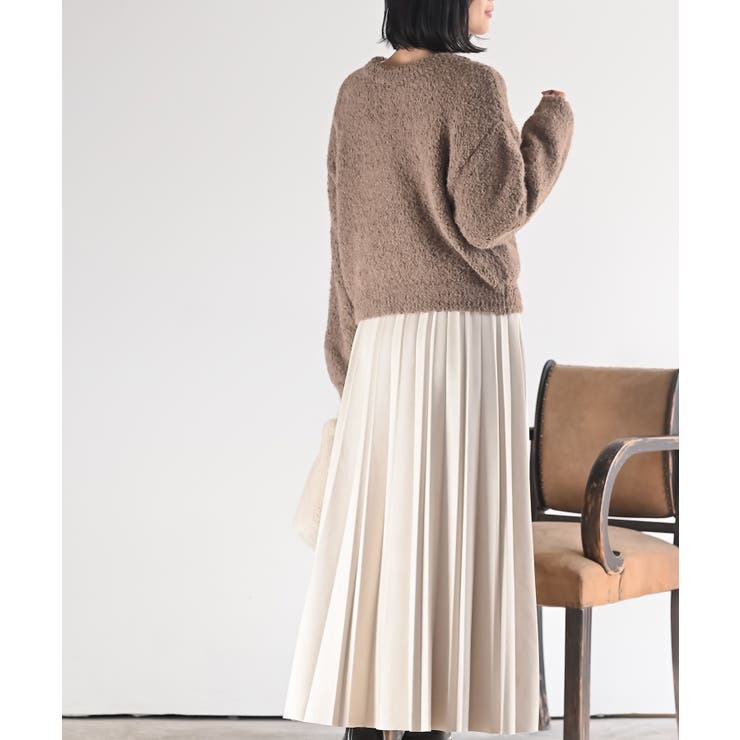 モールフェザークルーネックカーディガン | rps | 詳細画像22 