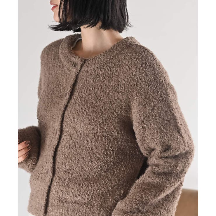 モールフェザークルーネックカーディガン | rps | 詳細画像25 