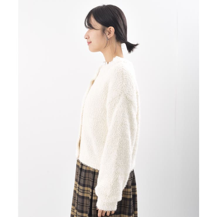 モールフェザークルーネックカーディガン | rps | 詳細画像28 