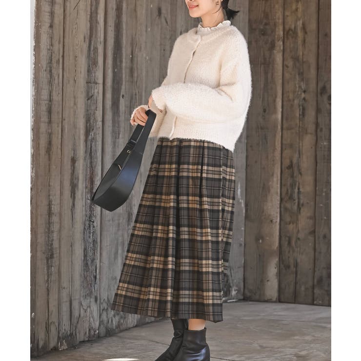 モールフェザークルーネックカーディガン | rps | 詳細画像5 