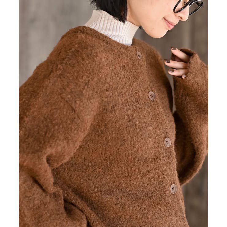 ブークレーニットカーディガン | rps | 詳細画像16 