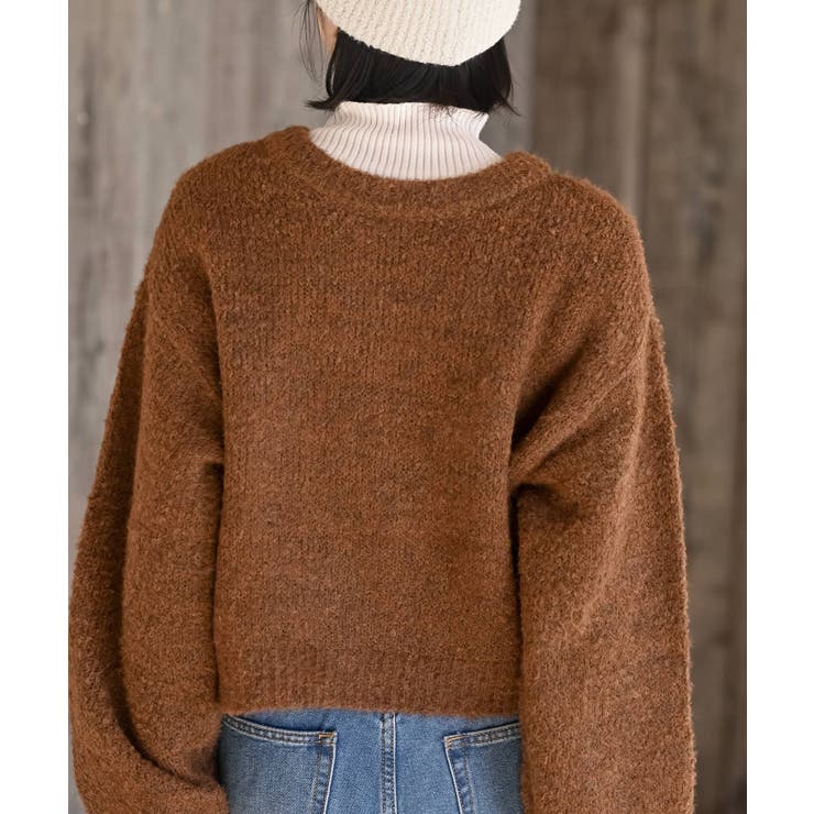 ブークレーニットカーディガン | rps | 詳細画像17 