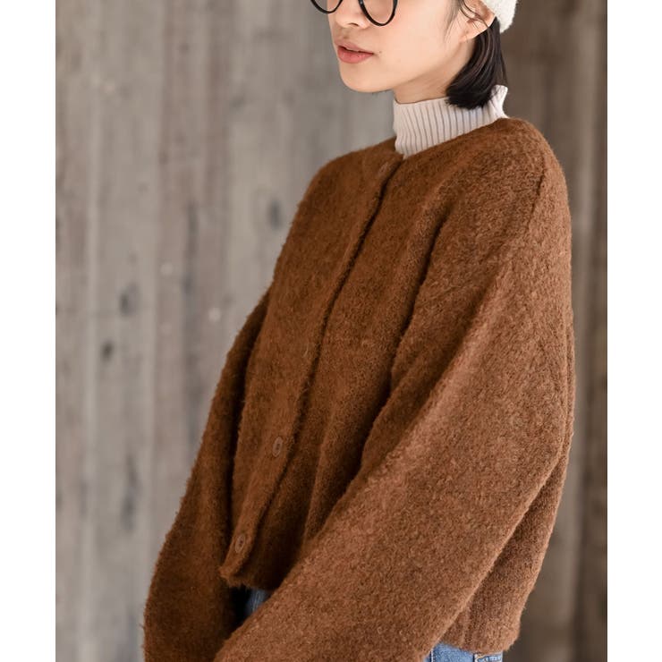 ブークレーニットカーディガン | rps | 詳細画像18 