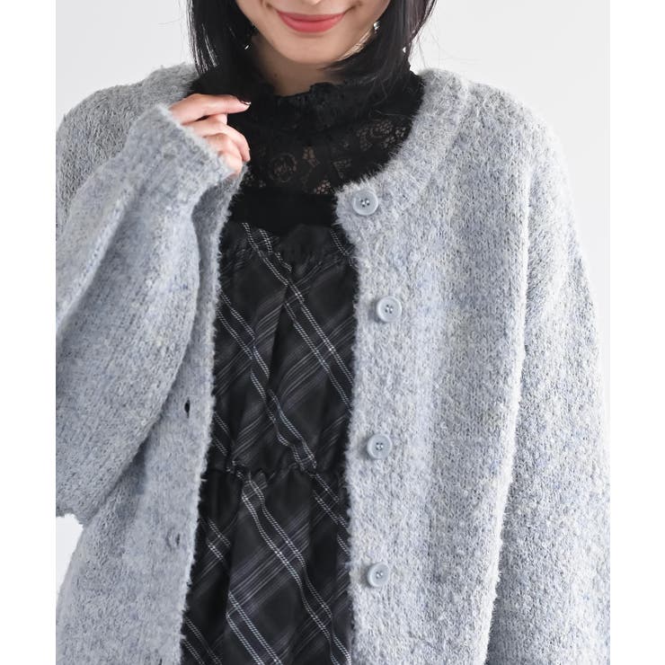 ブークレーニットカーディガン | rps | 詳細画像24 