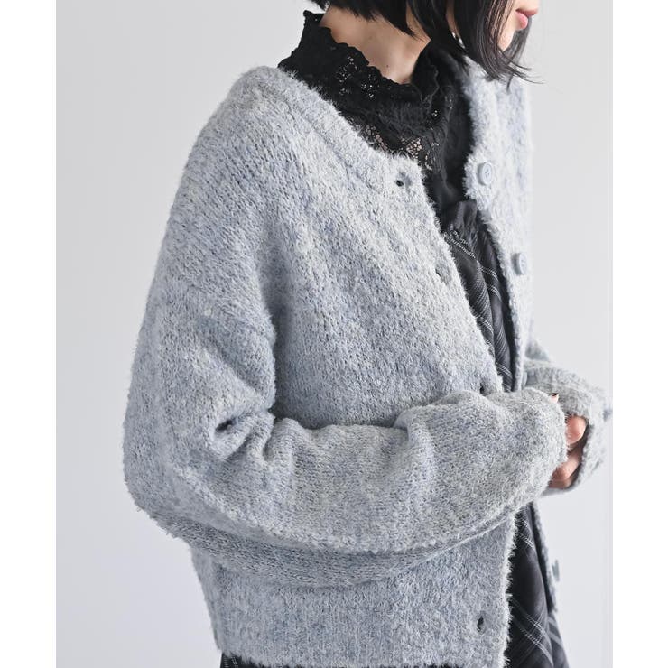 ブークレーニットカーディガン | rps | 詳細画像25 