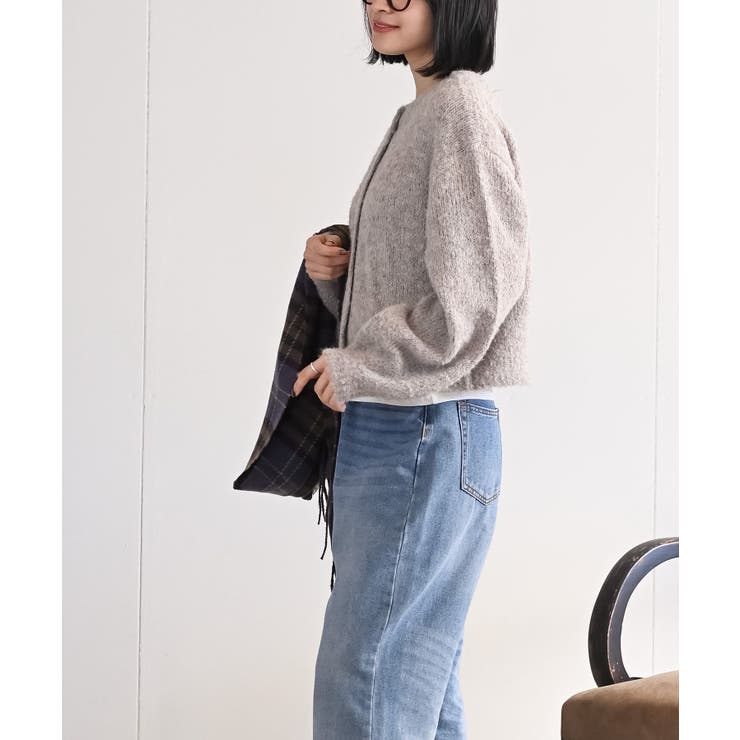 ブークレーニットカーディガン | rps | 詳細画像3 