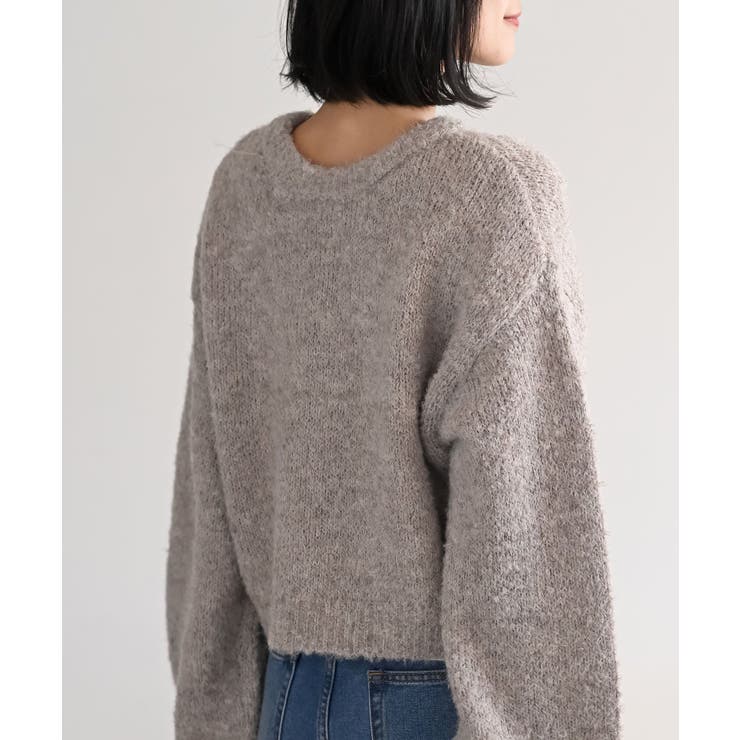 ブークレーニットカーディガン | rps | 詳細画像8 