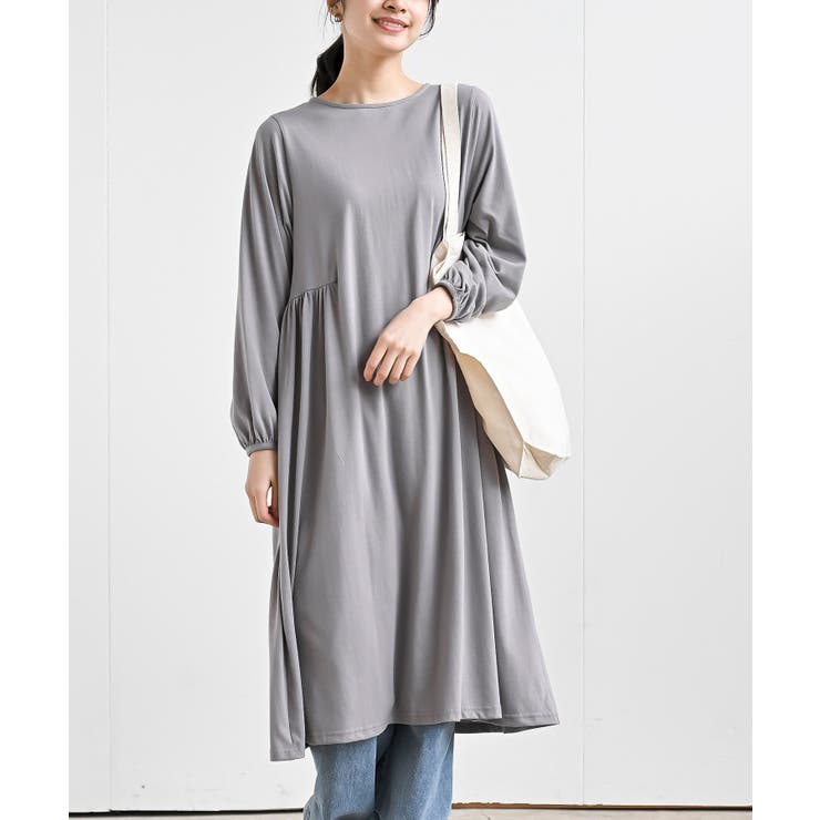 グレー | バックシャンワンピース | rps