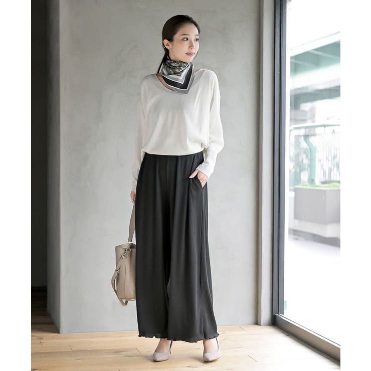 リブセミワイドパンツ | rps | 詳細画像10 