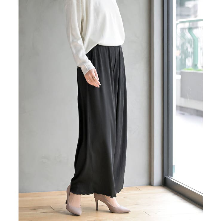 リブセミワイドパンツ | rps | 詳細画像13 