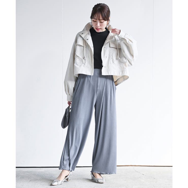 リブセミワイドパンツ | rps | 詳細画像26 