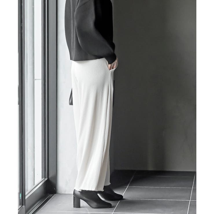 リブセミワイドパンツ | rps | 詳細画像31 