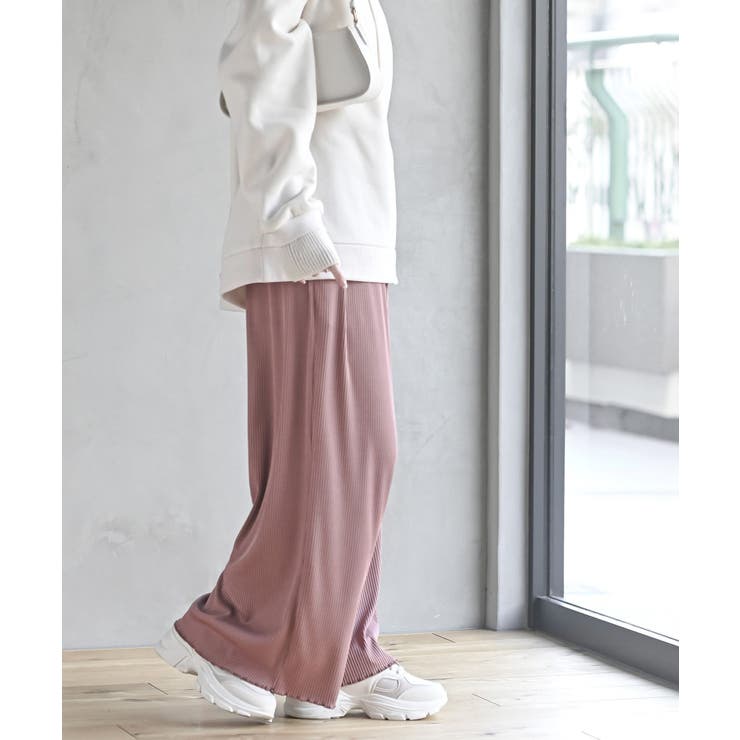 リブセミワイドパンツ | rps | 詳細画像41 