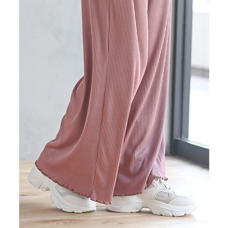 リブセミワイドパンツ | rps | 詳細画像45 