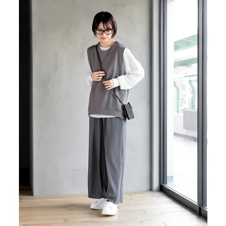 裏毛ポケット付きベスト | rps | 詳細画像12 