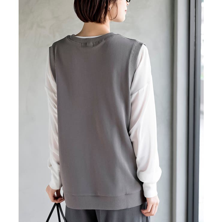 裏毛ポケット付きベスト | rps | 詳細画像18 