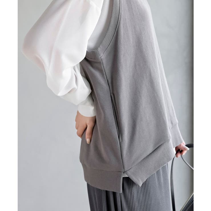 裏毛ポケット付きベスト | rps | 詳細画像19 