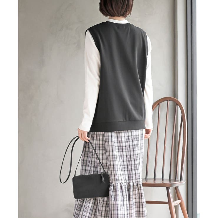 裏毛ポケット付きベスト | rps | 詳細画像22 