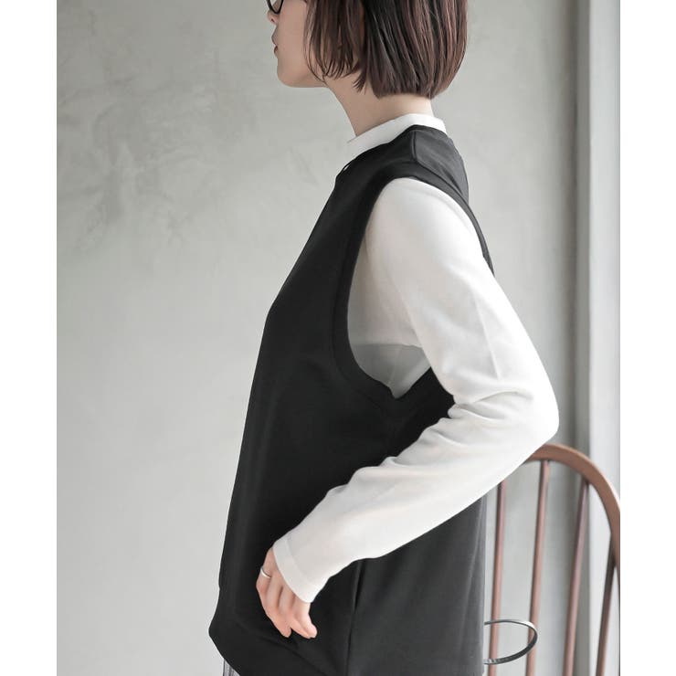 裏毛ポケット付きベスト | rps | 詳細画像25 