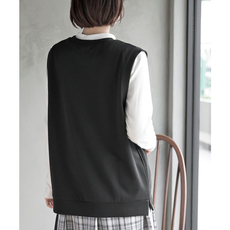 裏毛ポケット付きベスト | rps | 詳細画像26 