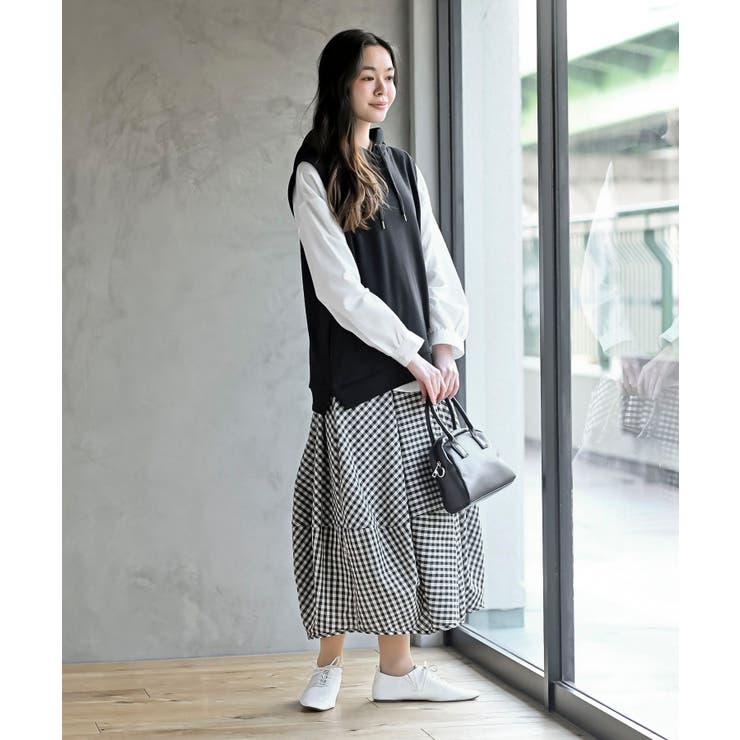 裏毛フードベスト | rps | 詳細画像2 