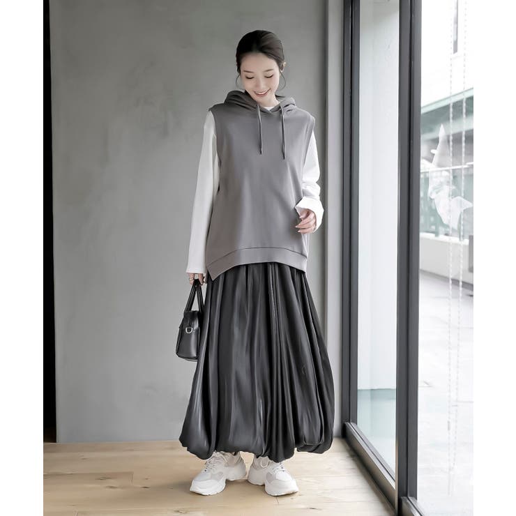 裏毛フードベスト | rps | 詳細画像25 