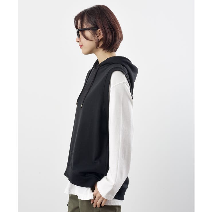 裏毛フードベスト | rps | 詳細画像36 