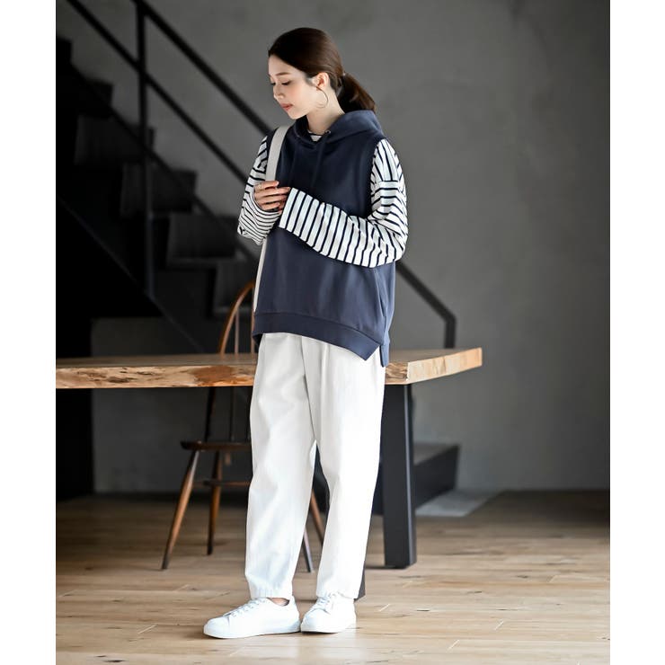 裏毛フードベスト | rps | 詳細画像9 