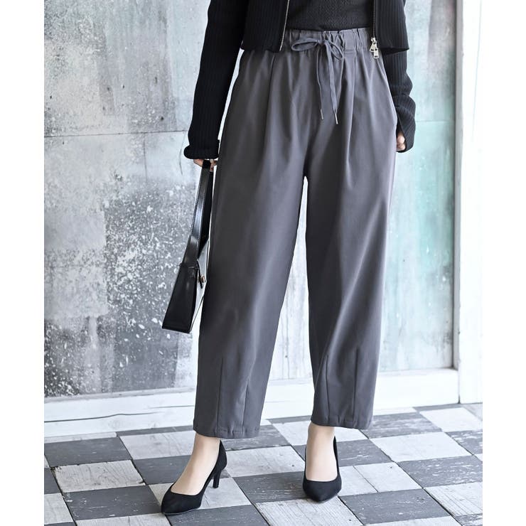 CHACグレー | ストレッチコクーンパンツ | rps