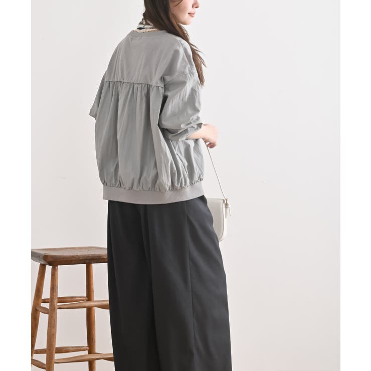 布帛切替ギャザーカットプルオーバー | rps | 詳細画像13 