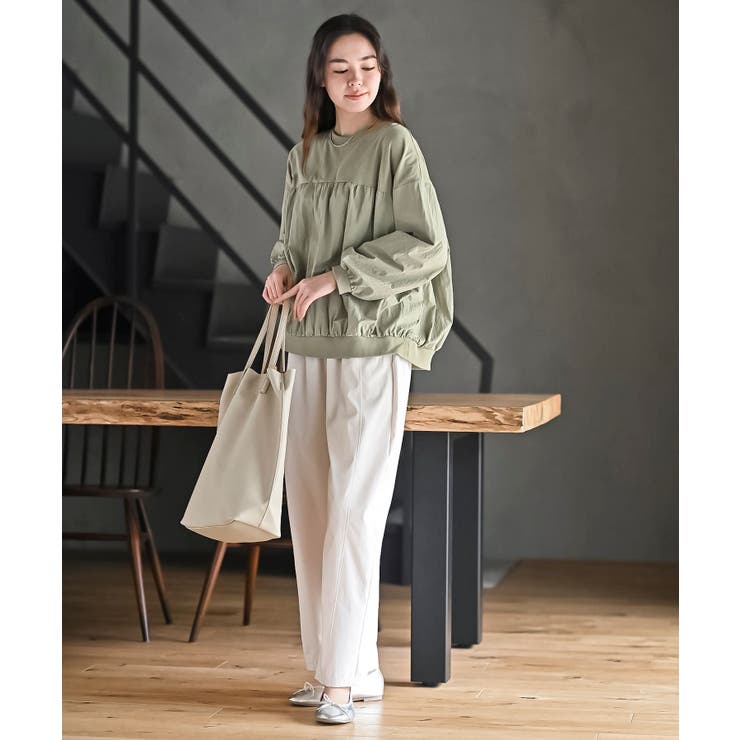 布帛切替ギャザーカットプルオーバー | rps | 詳細画像26 