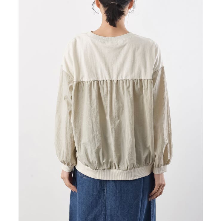 布帛切替ギャザーカットプルオーバー | rps | 詳細画像36 