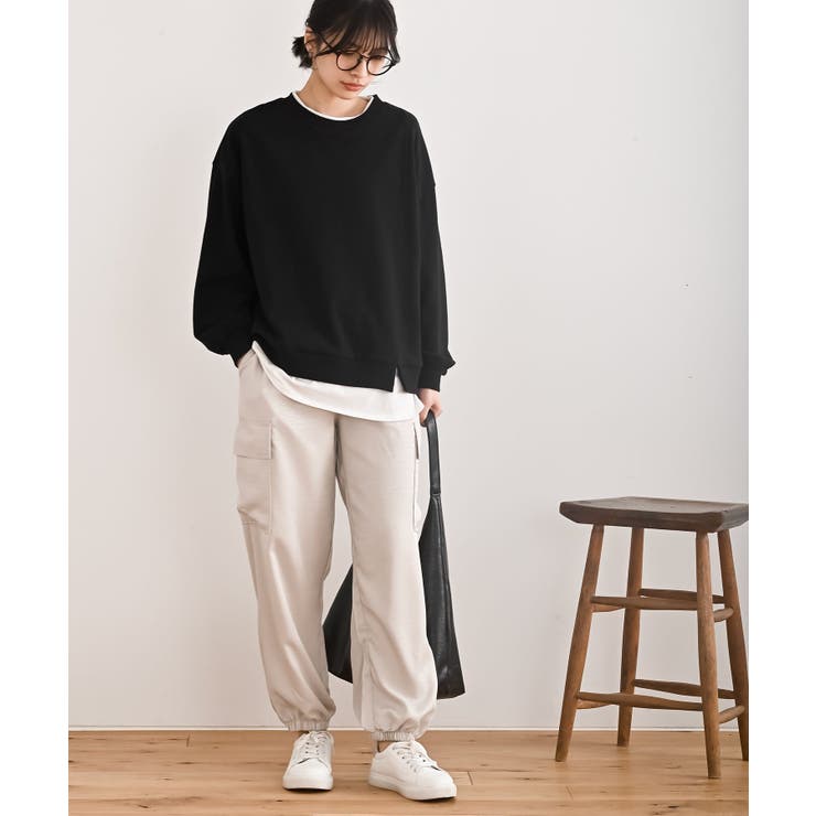 レイヤード風裏毛プルオーバー | rps | 詳細画像10 