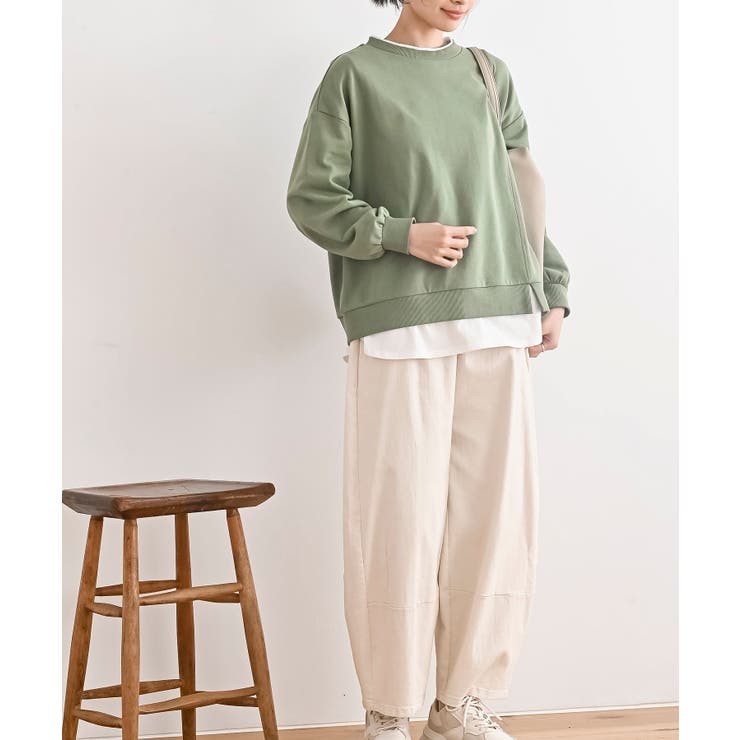 レイヤード風裏毛プルオーバー | rps | 詳細画像25 