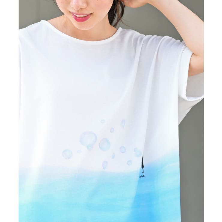 しゃぼん玉ワイドＴシャツ | rps | 詳細画像14 