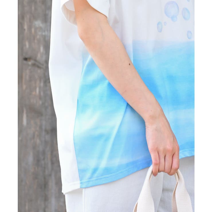 しゃぼん玉ワイドＴシャツ | rps | 詳細画像17 