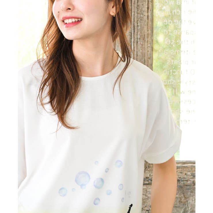 しゃぼん玉ワイドＴシャツ | rps | 詳細画像23 