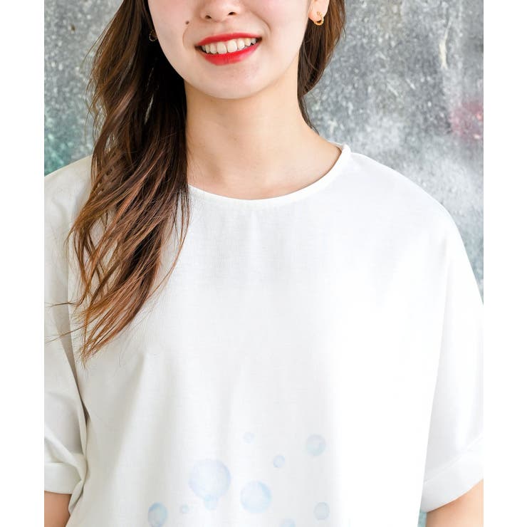 しゃぼん玉ワイドＴシャツ | rps | 詳細画像6 