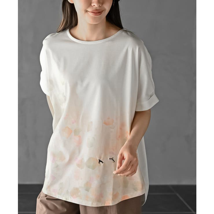オレンジ | ＦｅｅｌＣｏｏｌＩＣＥワイドＴシャツ | rps